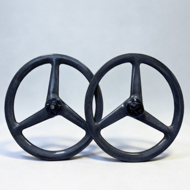 Carbon Fiber Wheelset for Java Neo 16 Inch 349 Disc Brake Folding Bike Lightweight 60T Ratchet