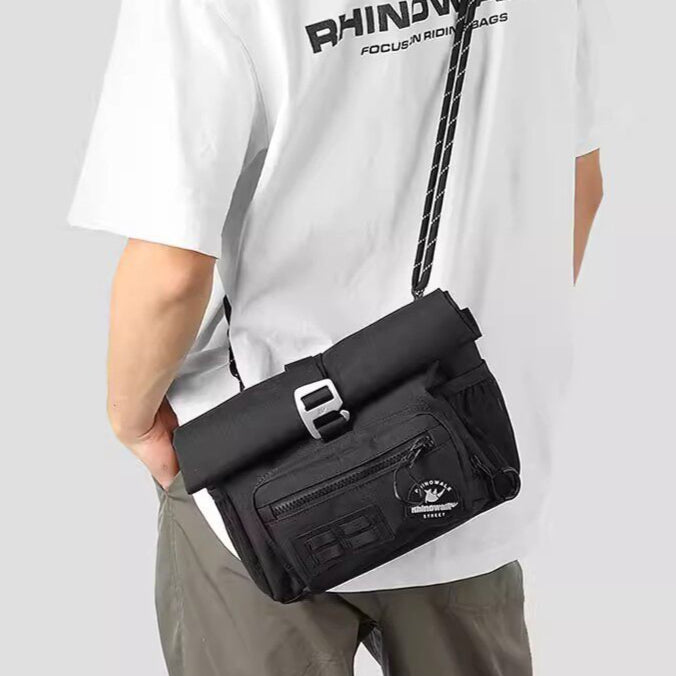 Folding Bike Front Bag with Mount – Quick Release Handlebar Bag