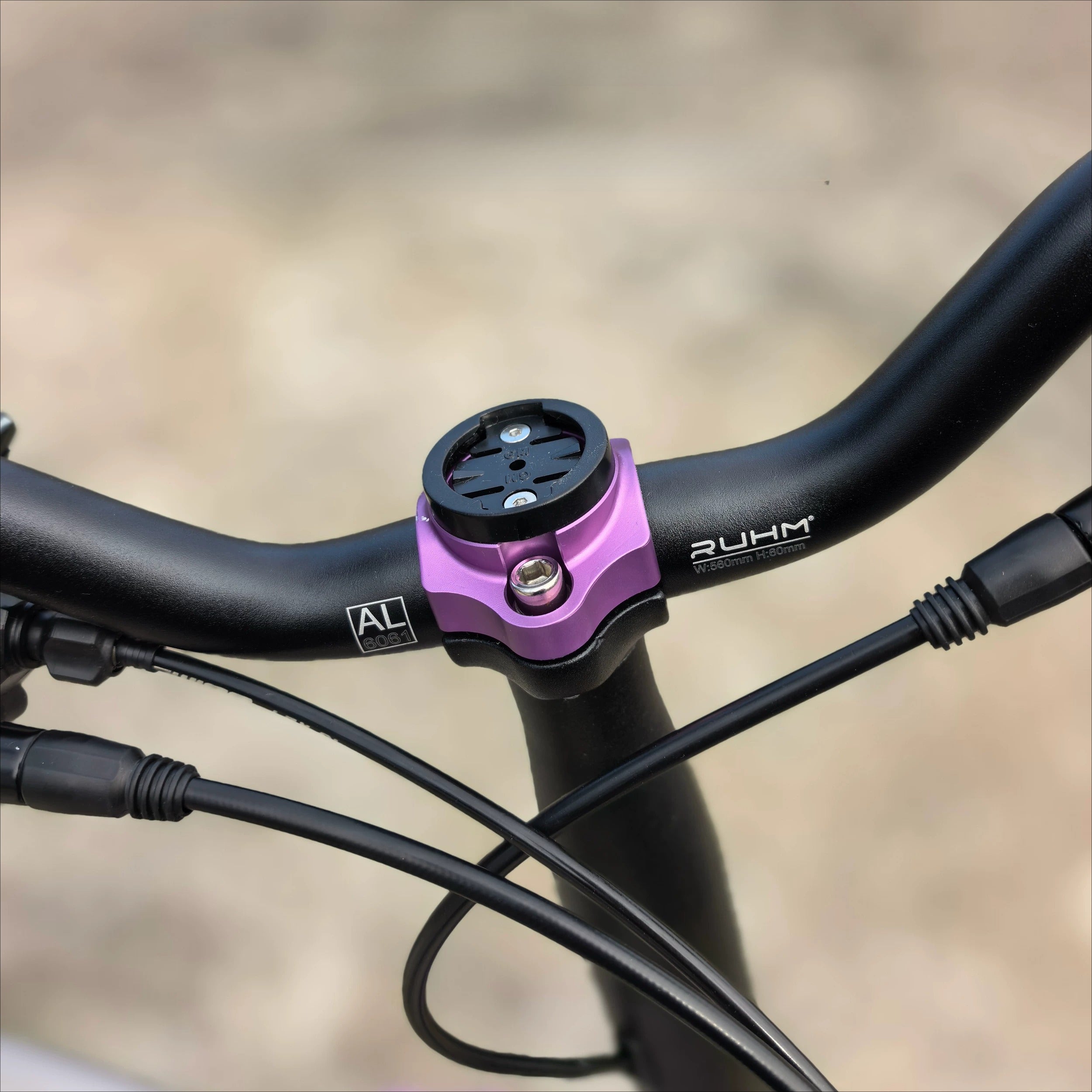 TiPARTS Vorbau-Verschlusskappenhalterung für Java Neo Faltrad 25.4 28.6 Garmin Handyhalterung Basis – Joncycle