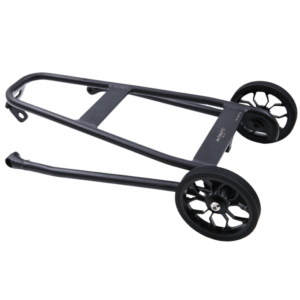 Mr. TiPARTS Easy Wheels + Rack for JAVA Neo Folding Bike