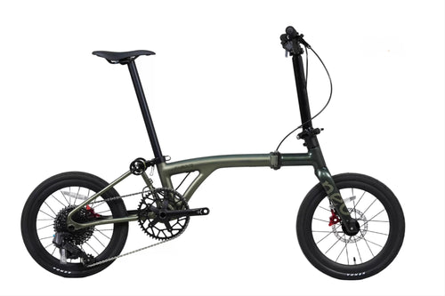 JAVA NEO Carbon Folding Bike 16” 12-Speed Lightweight Premium Urban Commuter