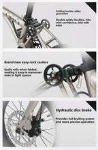 JAVA NEO Folding Bike – Aluminum Frame | Carbon Fork | 9-Speed | 16”