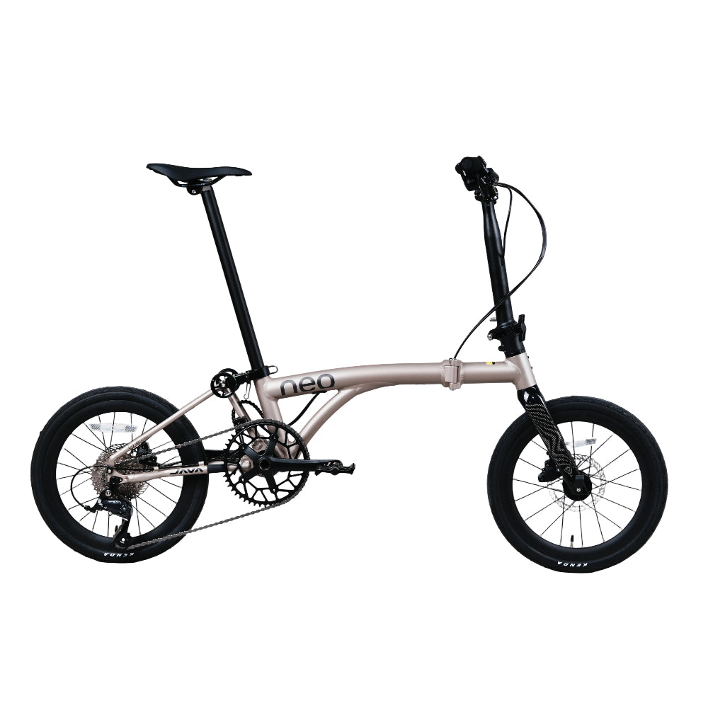 16" JAVA neo – Aluminiumrahmen + Carbongabel – 9-Gang