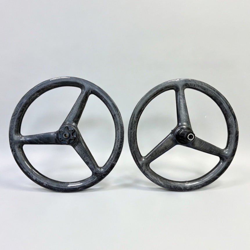 Carbon Fiber Wheelset for Java Neo 16 Inch 349 Disc Brake Folding Bike Lightweight 60T Ratchet