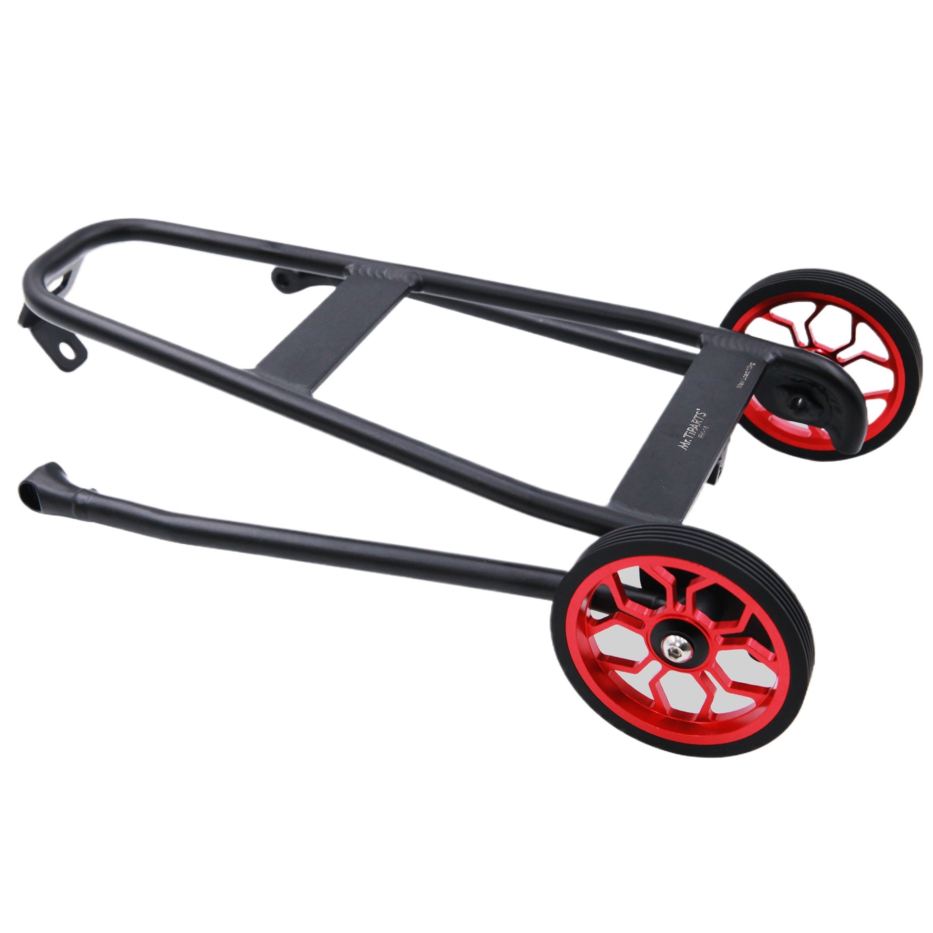 Mr. TiPARTS Easy Wheels + Rack for JAVA Neo Folding Bike