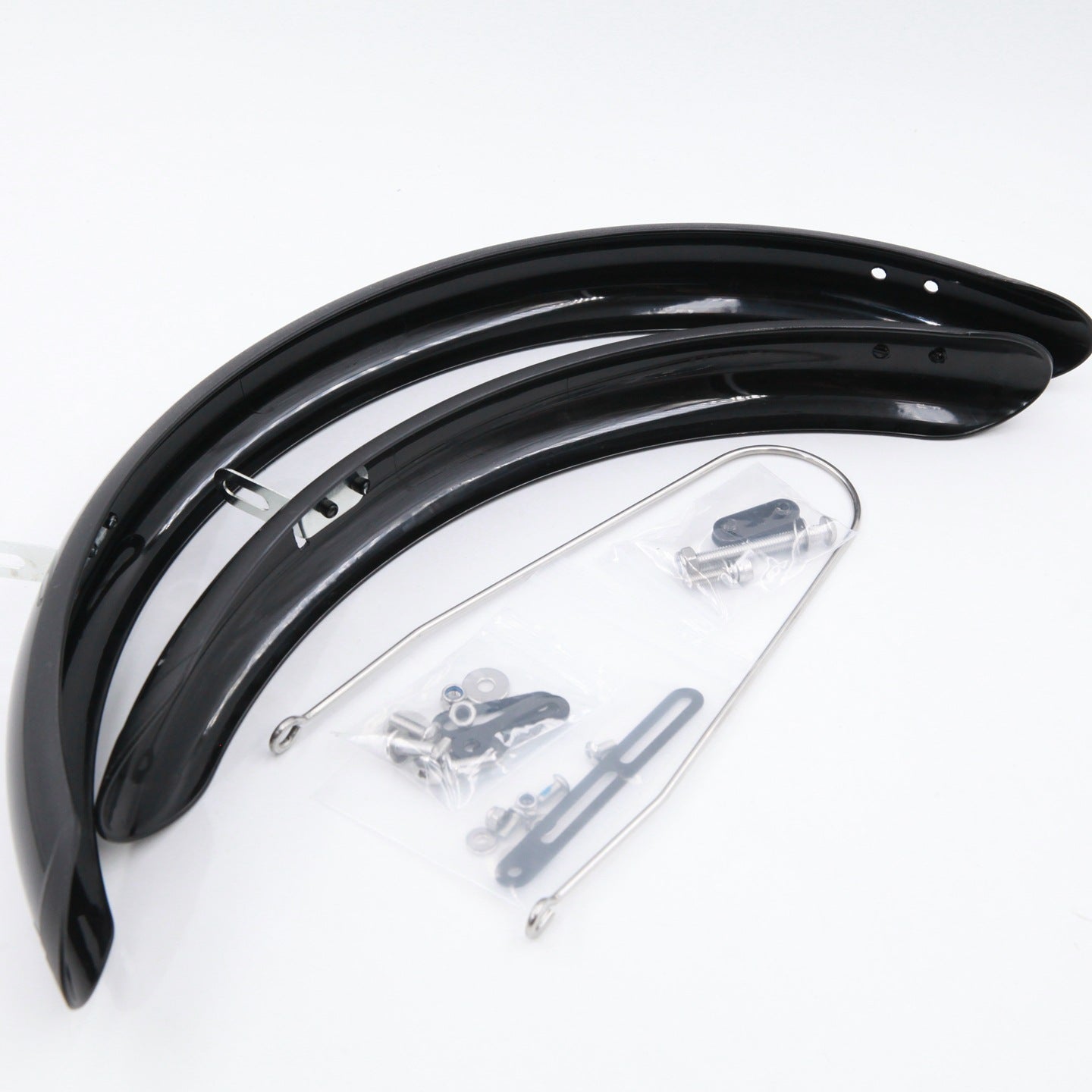 Mr. TiPARTS Heckgepäckträger + Easy Wheels + Schutzblech-Set für JAVA Neo