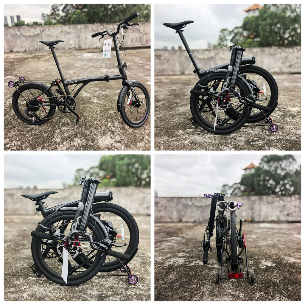 Mr. TiPARTS Heckgepäckträger + Easy Wheels + Schutzblech-Set für JAVA Neo