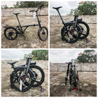Mr. TiPARTS Heckgepäckträger + Easy Wheels + Schutzblech-Set für JAVA Neo
