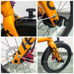Mr. TiPARTS Heckgepäckträger + Easy Wheels + Schutzblech-Set für JAVA Neo