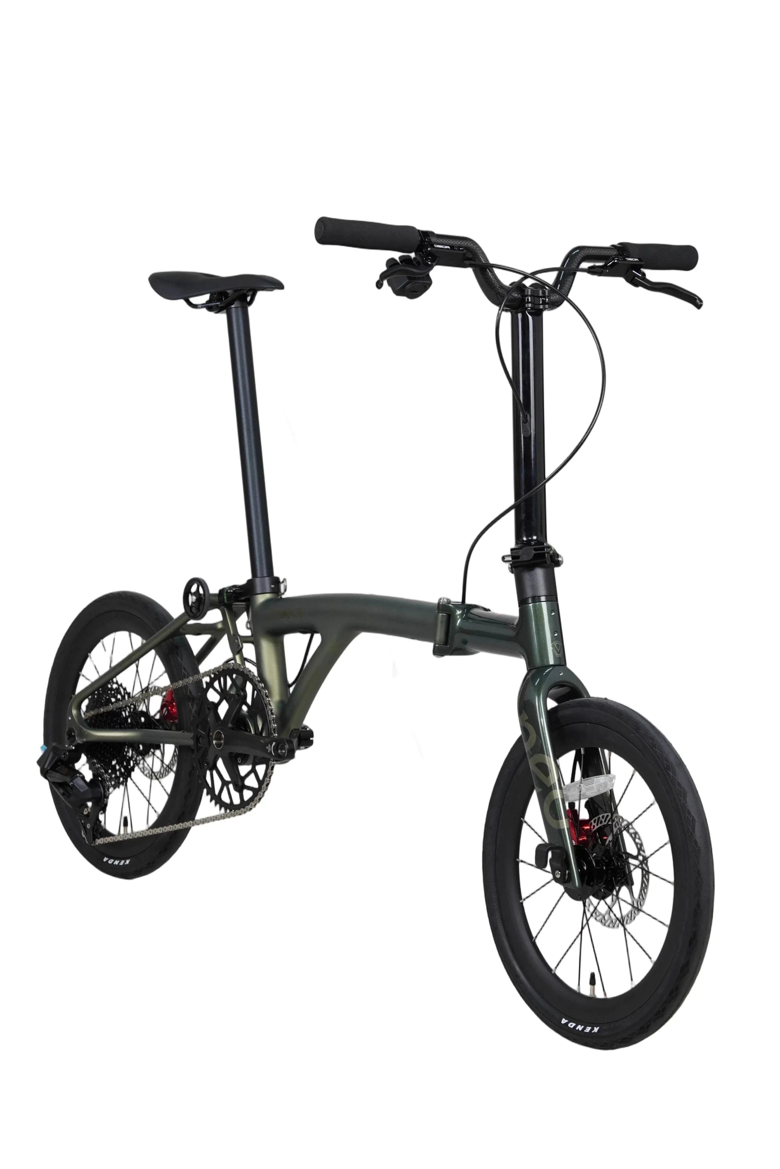 JAVA NEO Carbon Folding Bike 16” 12-Speed Lightweight Premium Urban Commuter