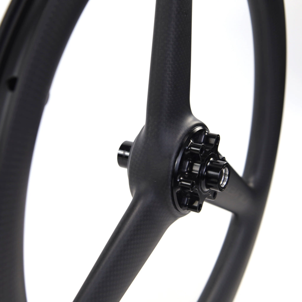 Carbon Fiber Wheelset for Java Neo 16 Inch 349 Disc Brake Folding Bike Lightweight 60T Ratchet