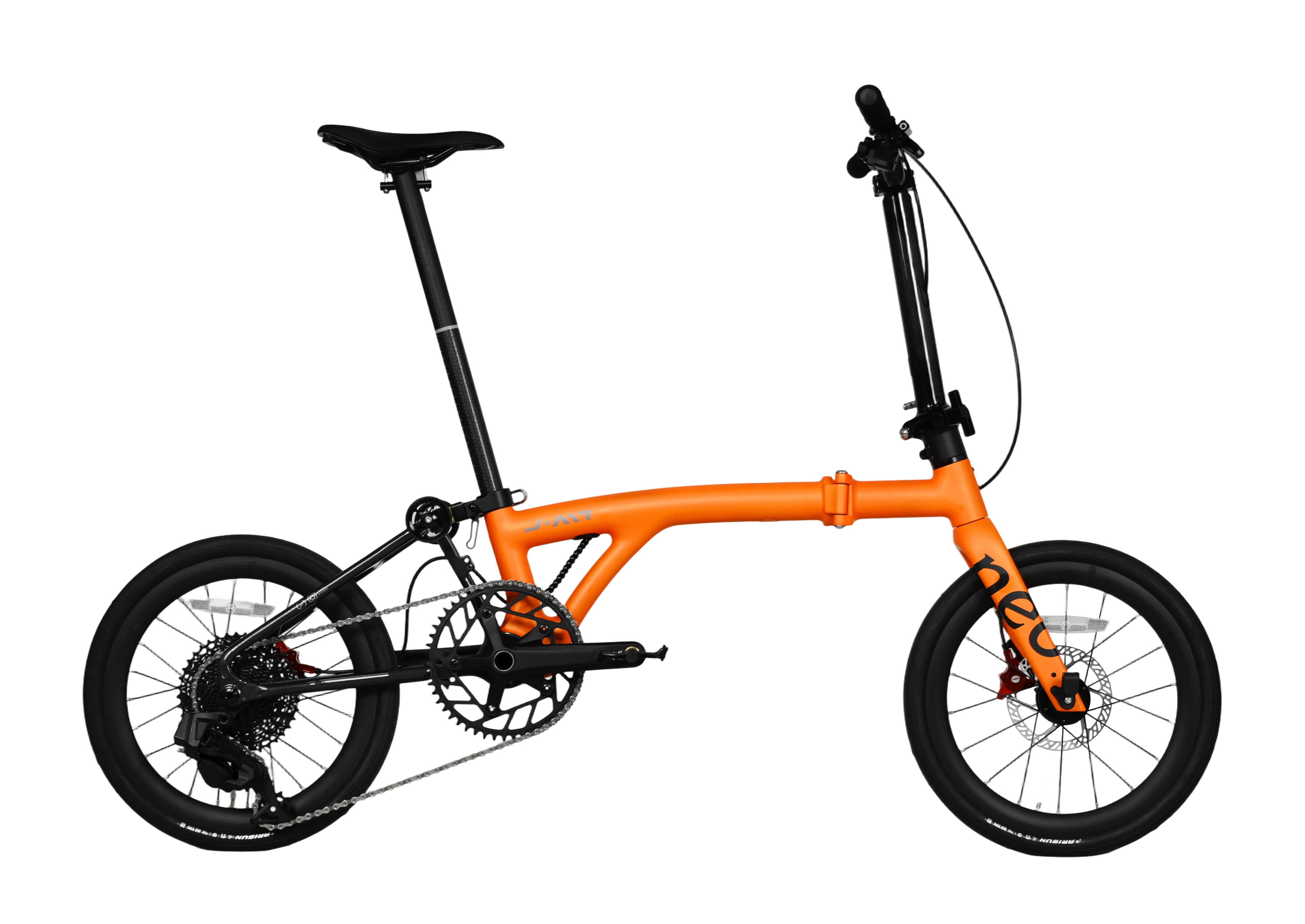 JAVA NEO Carbon Folding Bike 16” 12-Speed Lightweight Premium Urban Commuter