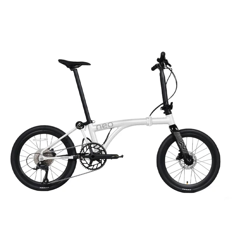 JAVA NEO Folding Bike 20” 9-Speed Lightweight Compact Commuter Bicycle