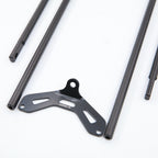Mr. TiPARTS Heckgepäckträger + Easy Wheels + Schutzblech-Set für JAVA Neo