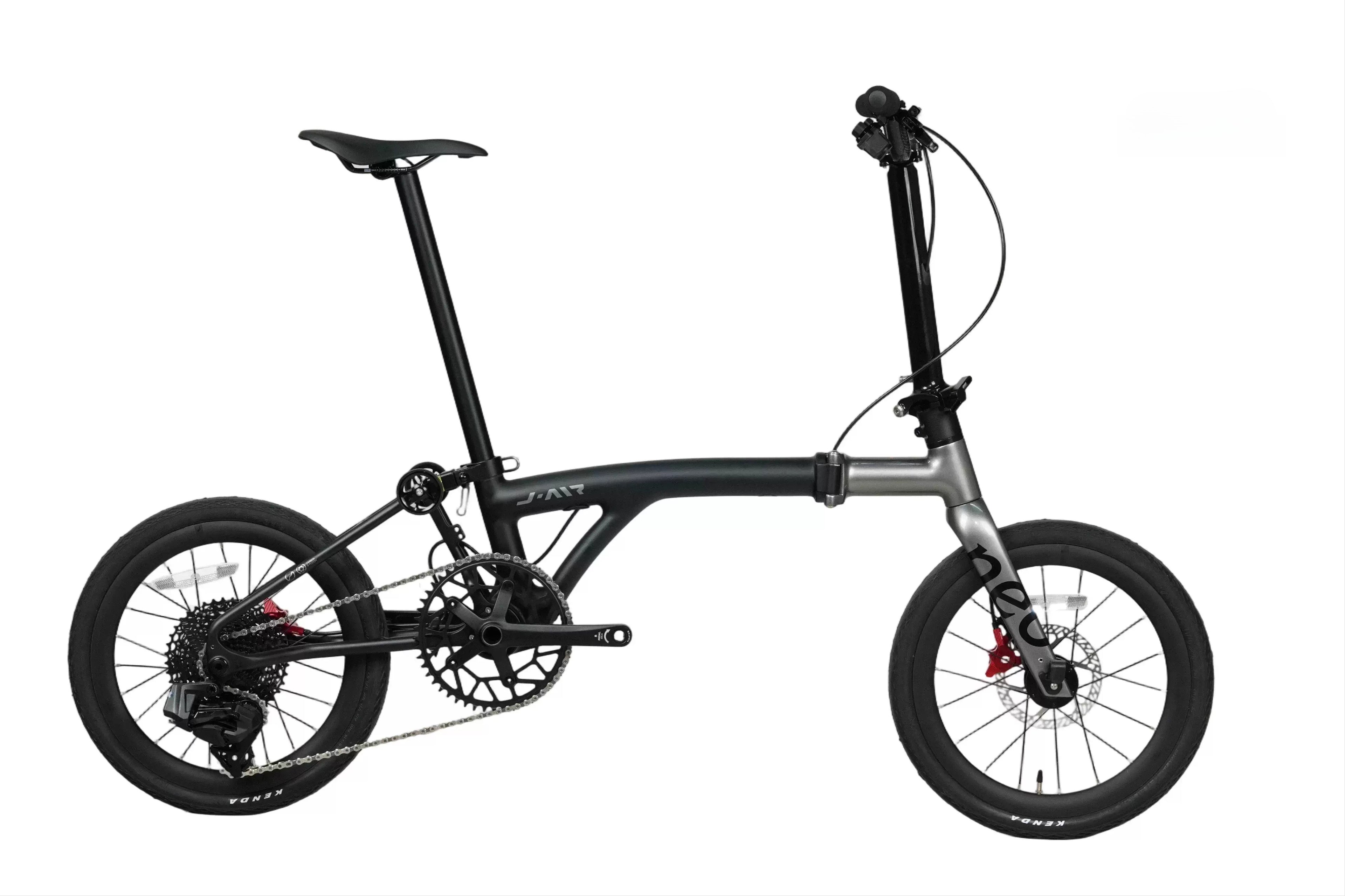 JAVA NEO Carbon Folding Bike 16” 12-Speed Lightweight Premium Urban Commuter