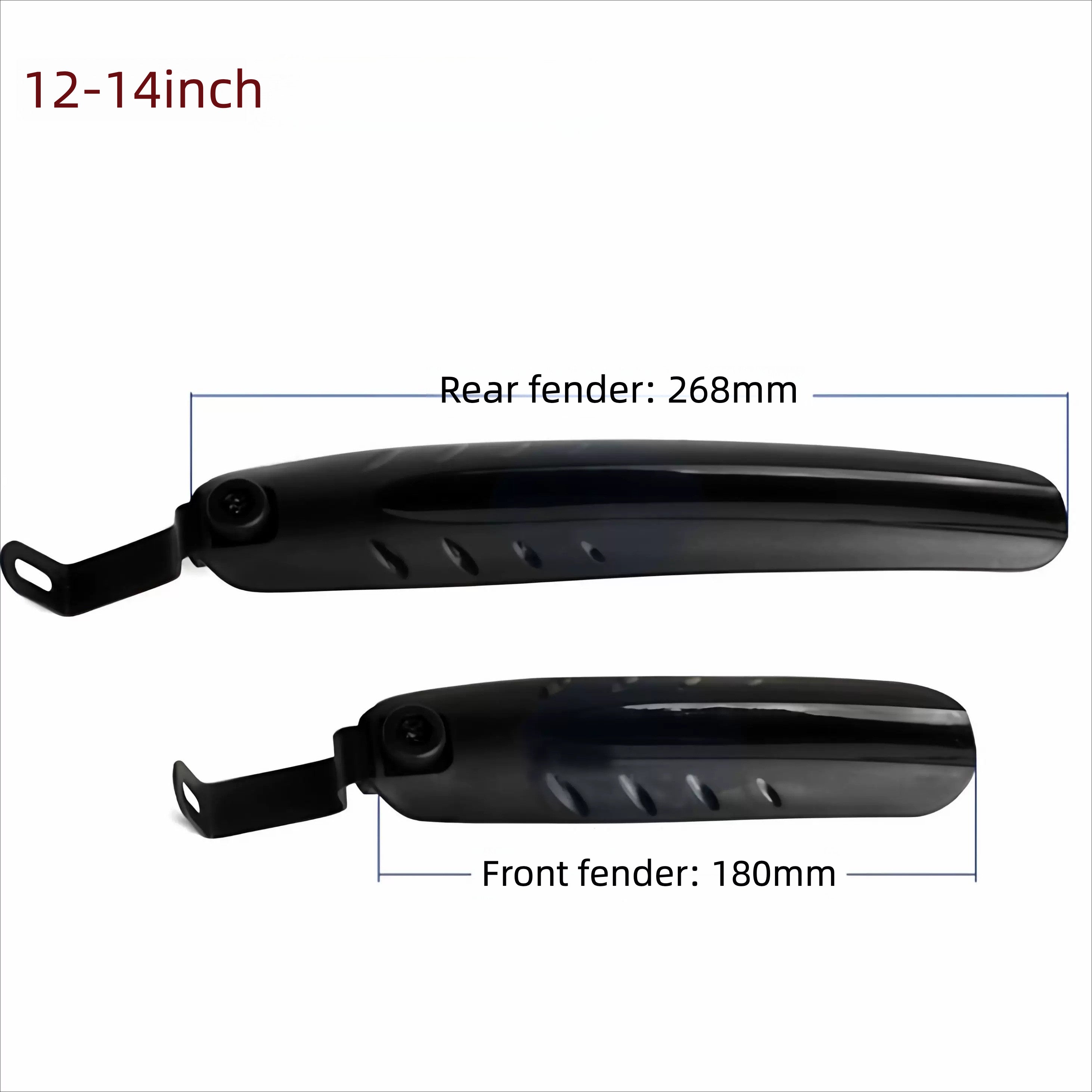 Folding Bike Fender Set for JAVA NEO | Lightweight Mudguard Kit for 16-20 Inch Folding Bikes