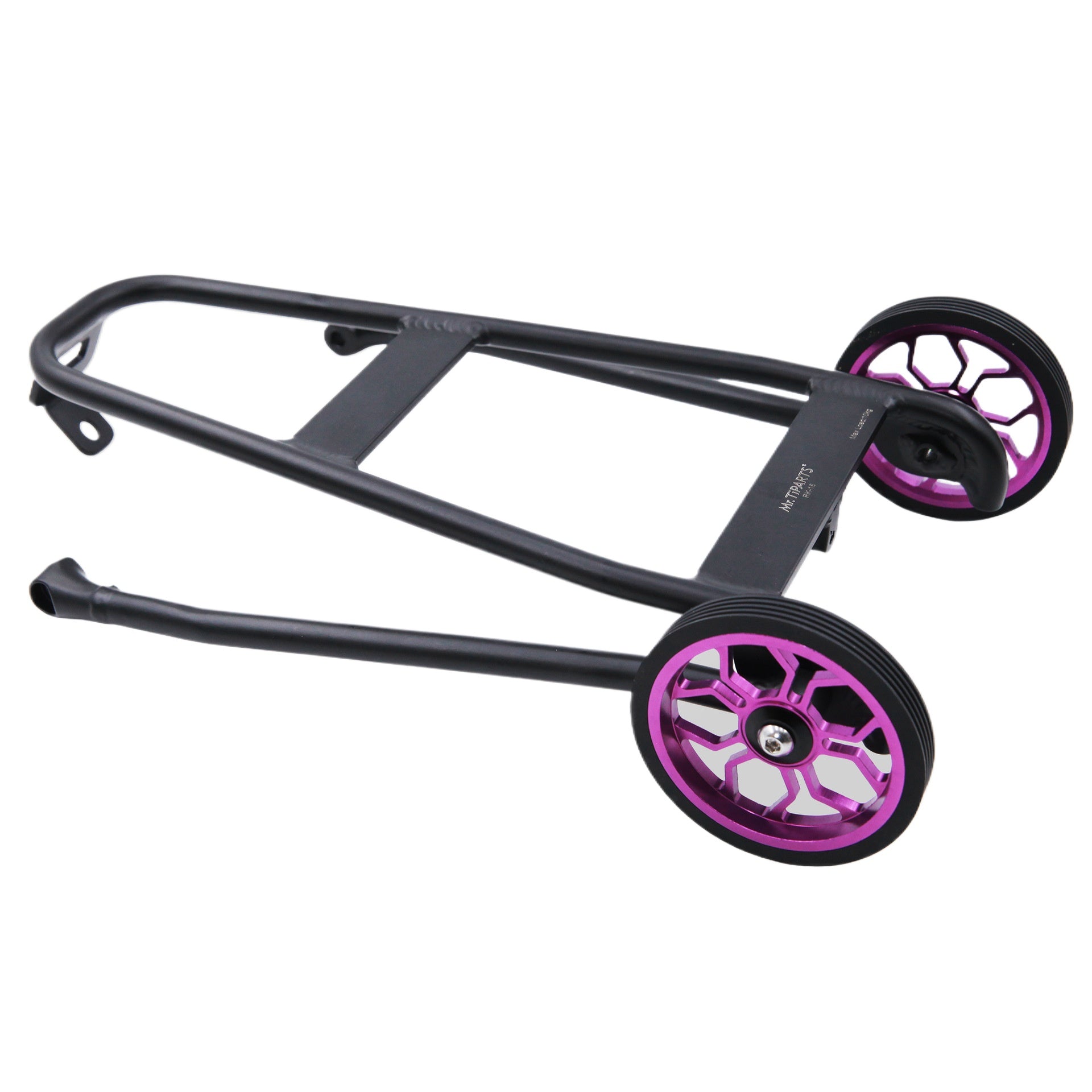 Mr. TiPARTS Easy Wheels + Rack for JAVA Neo Folding Bike